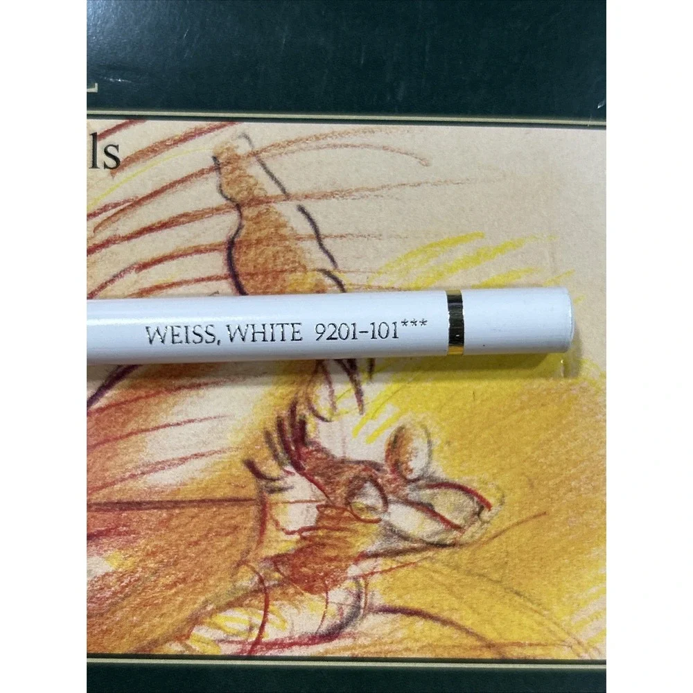 Faber-Castell Polychromos Color Pencil, (101), White, Professional Grade color
